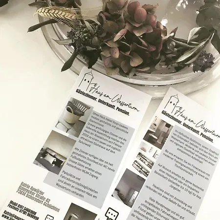 Haus Am Wasserturm Gaestezimmer In Schorndorf-schlichten Gasthuis 3*